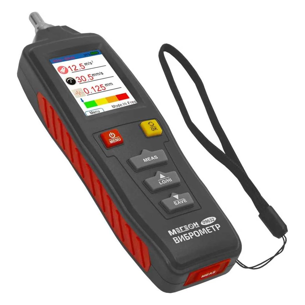 Изображение товара Виброметр МЕГЕОН 09632 к0000397330 точное измерение вибрации