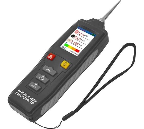 Изображение товара Измеритель вибрации МЕГЕОН виброметр 09633 к0000397331