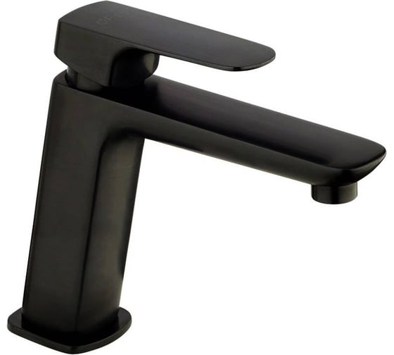 Изображение товара Смеситель для раковины Paini Nove средний, черный 50185