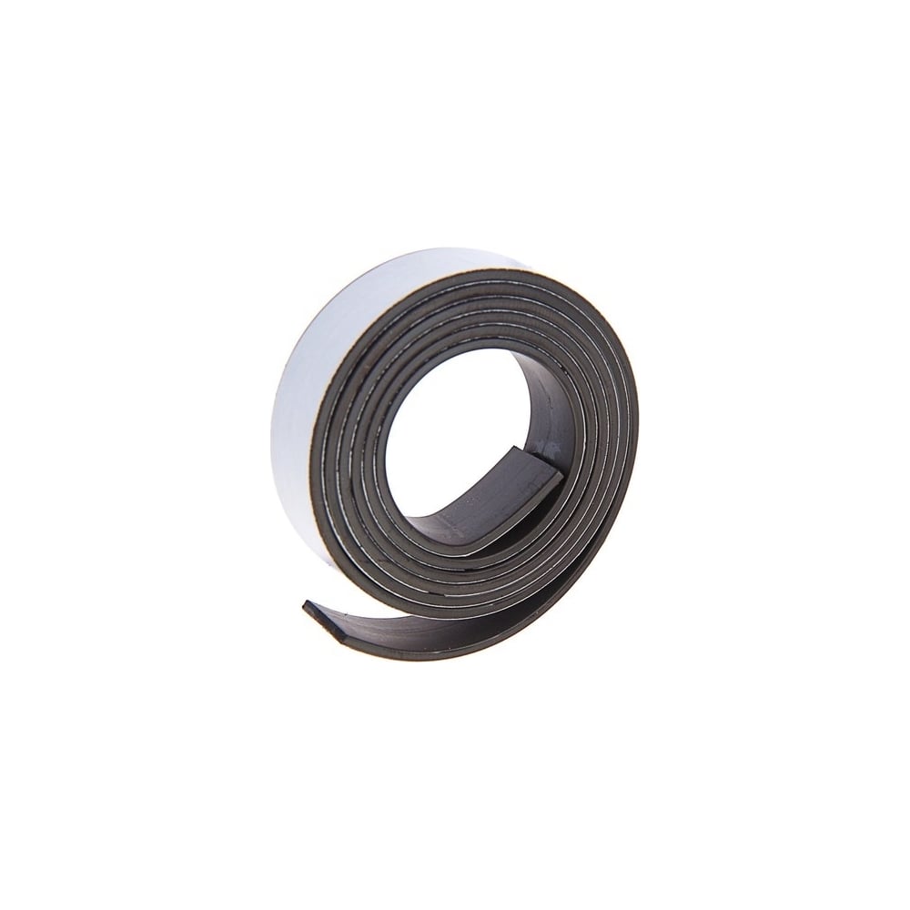 Магнитная лента ТУНДРА магнитная лента на клеевой основе чёрная 17×12 5 см