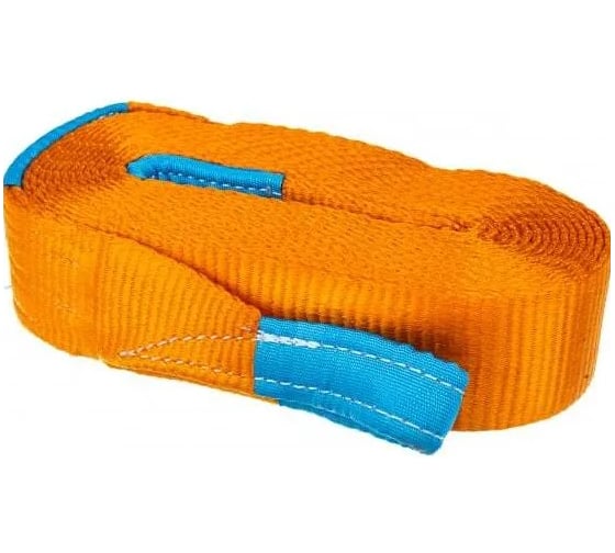 Изображение товара Буксировочный трос ООО ПКФ Сварком (ремень, лента) динамический длина 5 м (строп рывковый 9 тонн) cр16399