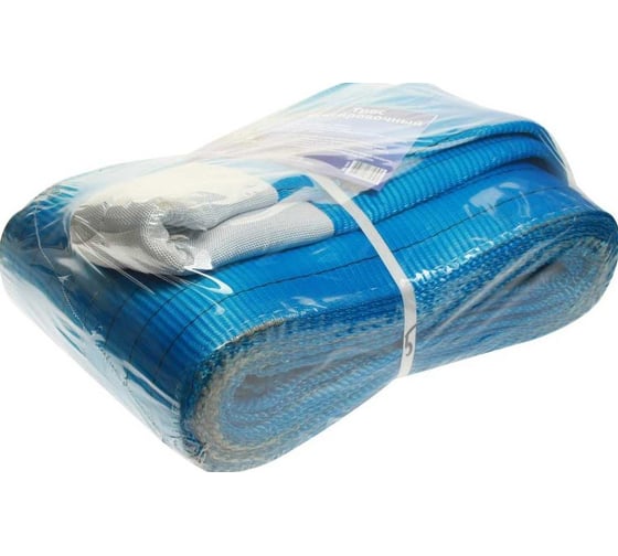 Изображение товара Буксировочный трос (ремень, лента) ООО ПКФ Сварком длина 8 м (масса автомобиля 84 тн) cр11071