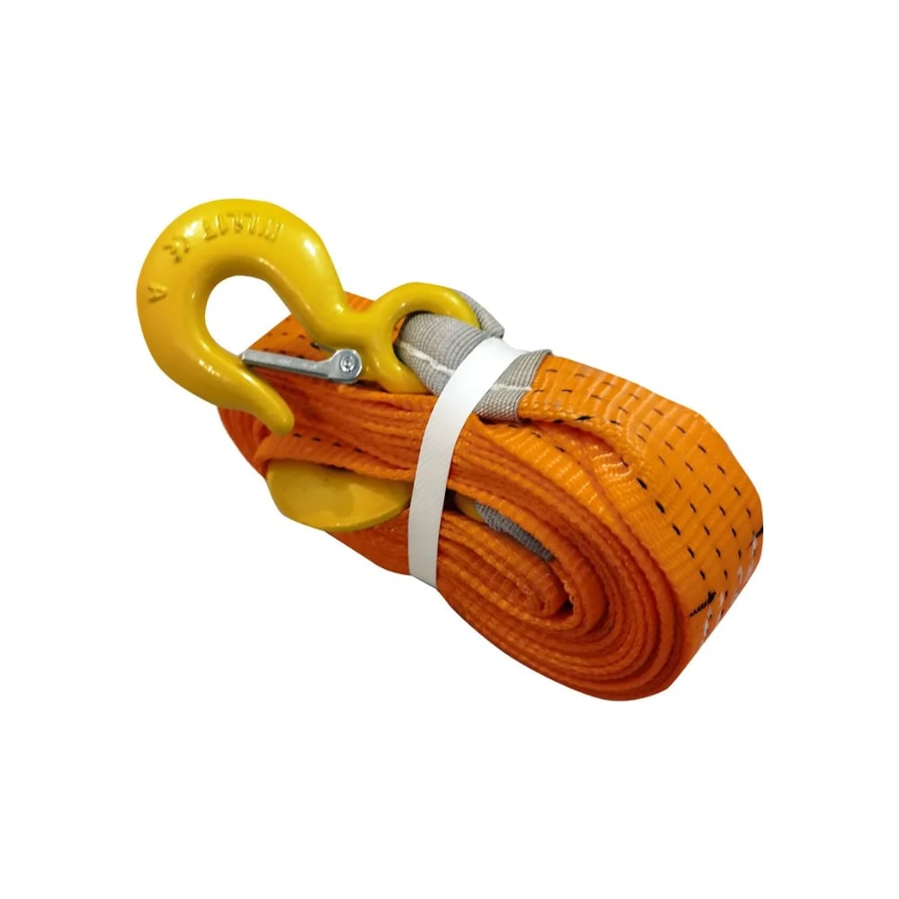 Изображение товара Буксировочный трос 10 м для автомобиля до 27 тонн с крюками ООО ПКФ Сварком
