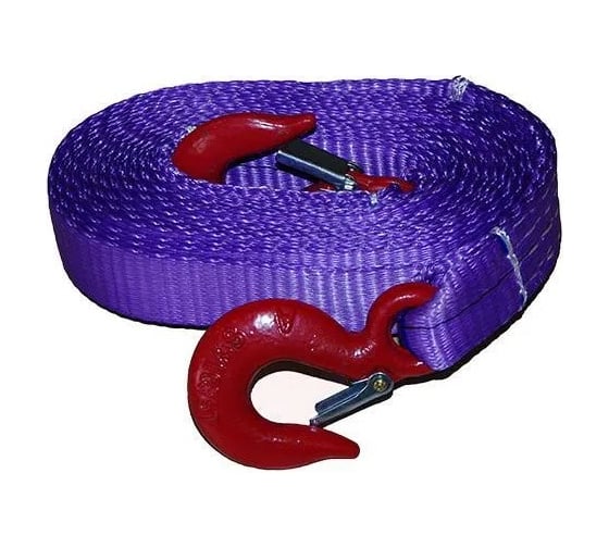 Изображение товара Буксировочный трос (ремень, лента) ООО ПКФ Сварком длина 4,5 м (масса автомобиля 3,5 тн) cп000101535