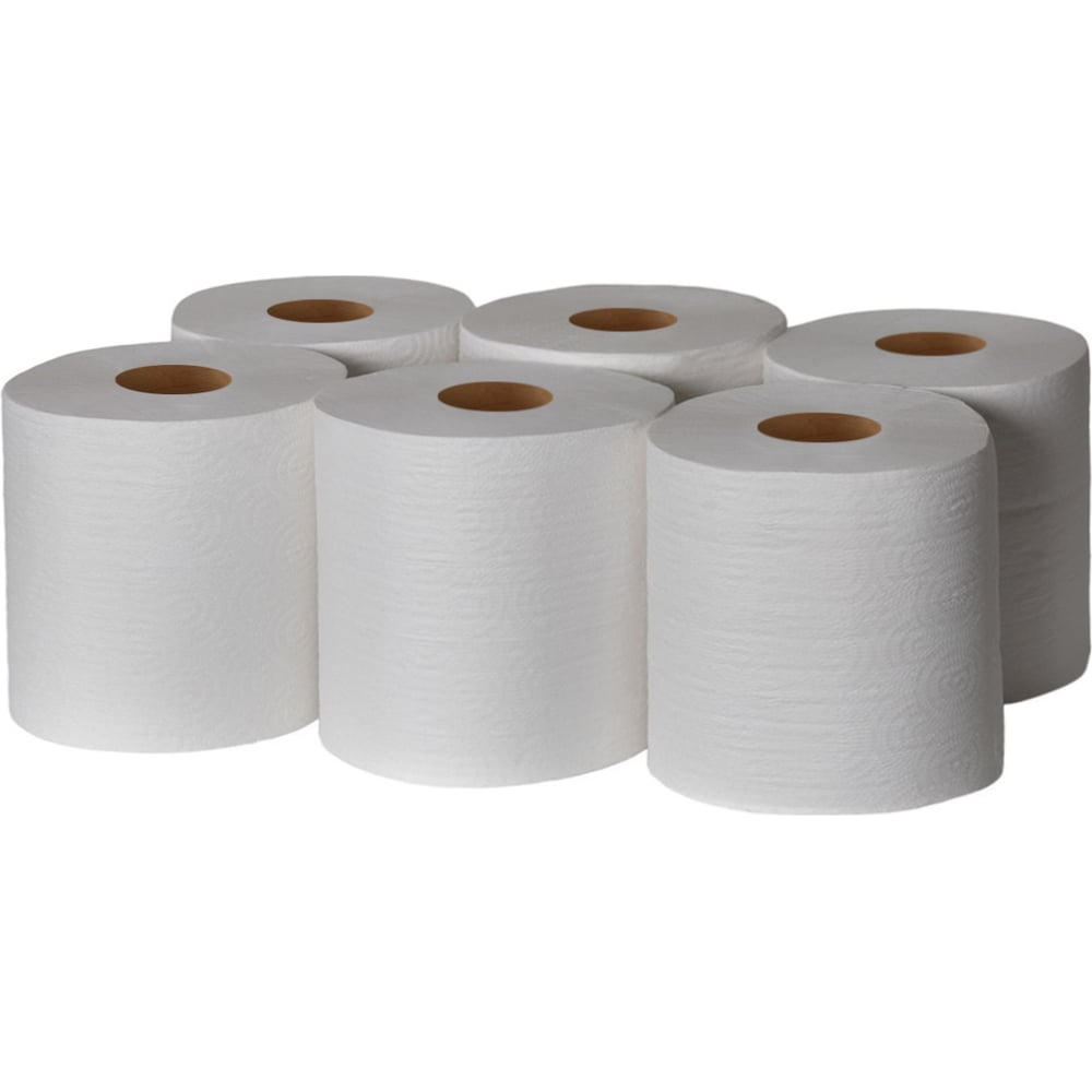 Изображение товара Полотенце в рулоне с центральной вытяжкой 300 м 6 шт в упаковке