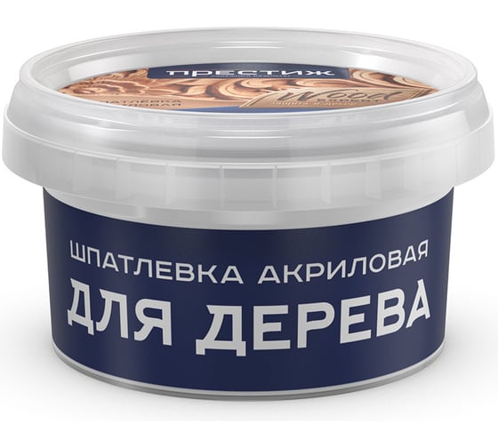 Изображение товара Шпатлевка по дереву ПРЕСТИЖ сосна, 0.3 кг 264304