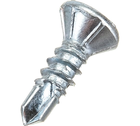 Изображение товара Оконный саморез Госкреп белые, сверло, 3.9х13 мм, 40 шт. 1-0021720