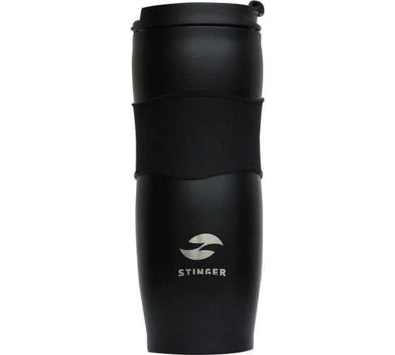 Изображение товара Термокружка Stinger 0.4 литра, черная HY-VF680-B