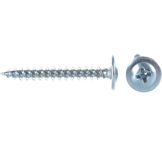 Изображение товара Саморез Госкреп ШСММ пресс-шайба, 4.2х32 мм, 1000 шт., большой пластиковый контейнер, 1500 мл 1-0015020