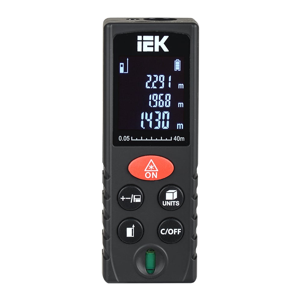 фото Лазерный дальномер iek dm40 professional tir21-3-040