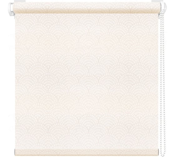 Изображение товара Рулонная штора ООО АС Март Сатин (020.02) Светло-бежевый 90x160 4812634120865
