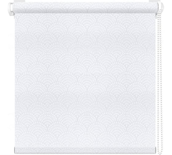 Изображение товара Рулонная штора ООО АС Март Сатин (020.01) Белый 48x160 4812634120674