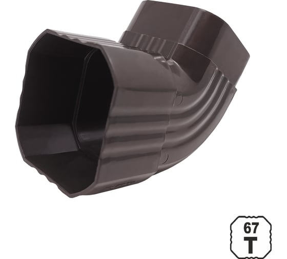 Изображение товара Отвод 67/67 VN U110/67, коричневый TBB TBBVN
