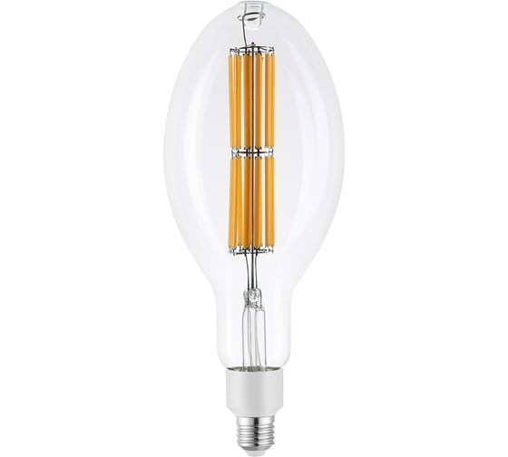 Изображение товара Светодиодная лампа General Lighting Systems Филамент прозрачный высокомощный Е27 75Вт 11300Лм 6500К Холодный белый GLDEN-ED120-75-230-E27-6500 661641