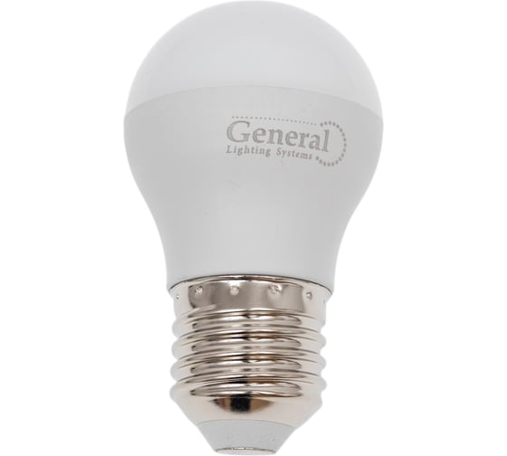 Изображение товара Лампа светодиодная General Lighting Systems GLDEN-G45F-20-230-E27-6500 661487