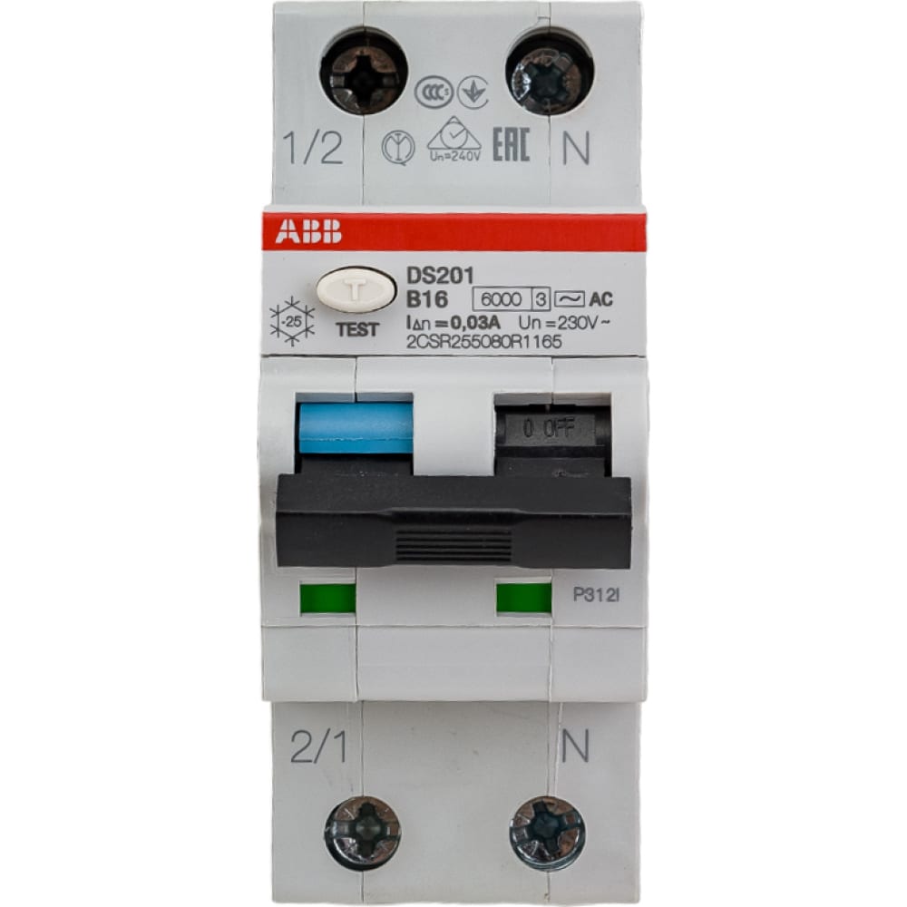 фото Автоматический выключатель дифференциального тока abb