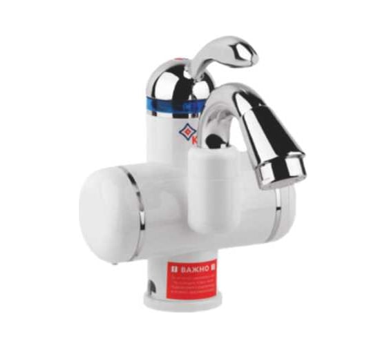 Изображение товара Смеситель для кухни с электронагревом Aquakratos с УЗО, белый, 3 кВт 31DY44