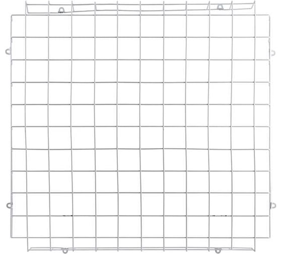 Изображение товара Решетка защитная Jazzway 660х660х100мм белый 5053403