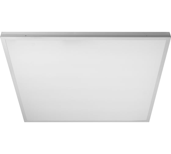 Изображение товара Светильник Jazzway светодиодный настенно-потолочный PPL 588/G OPAL 40Вт 6500К IP40 588х588х25мм в потолок Грильято панель 5053137