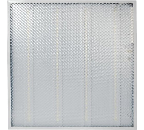 Изображение товара Светильник Jazzway светодиодный настенно-потолочный PPL 588/G Prisma 36Вт 4000К IP40 588х588х19мм в потолок панель Грильято 5052758