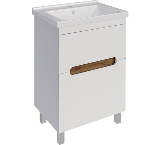 Изображение товара Напольное подстолье АСБ-МЕБЕЛЬ Вита 60, 2 ящика 9908