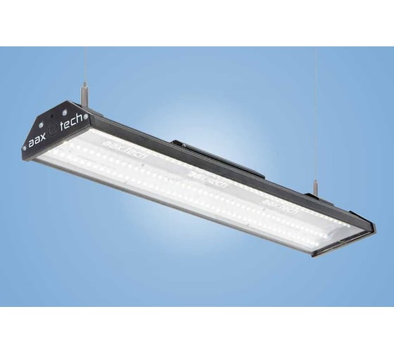 Изображение товара Промышленный светильник aax.tech САПФИР AAX412 40Вт, 5000K, прозрачный, IP65 с тросовым креплением aax412-40-tr-5k-rope