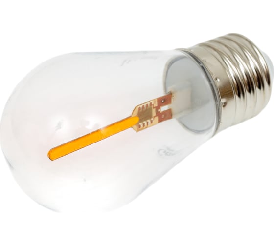 Изображение товара Лампа светодиодная General Lighting Systems GLDEN-G45FB-5-230-E27 YELLOW 661500