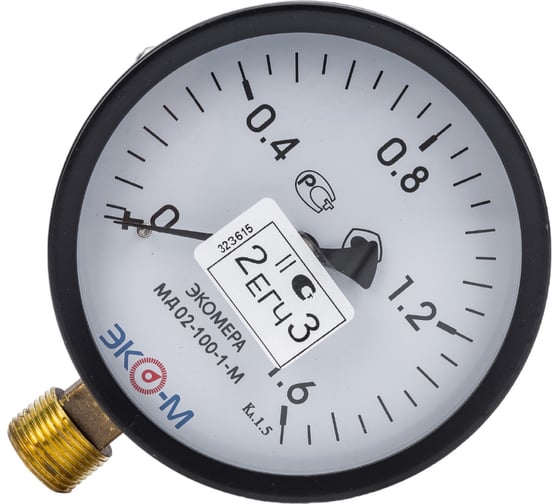 Изображение товара Манометр ЭКО-М Экомера МД02-100-М-1,6МПа-ЭИ