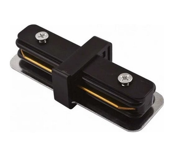 Изображение товара Соединитель шинопровода Horoz Electric прямой STRAIGHT Connector черный 220-240V 096-001-0001 HRZ00000903