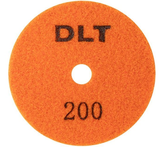 Изображение товара Круг алмазный гибкий шлифовальный №16, 200, для сухой и мокрой шлифовки, 100 мм DLT 1472