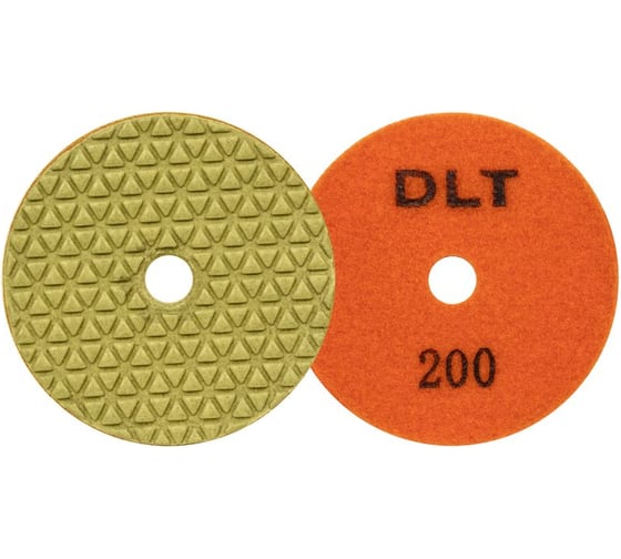 Изображение товара Круг алмазный гибкий шлифовальный №11, 200, для сухой шлифовки, 100 мм DLT 0934