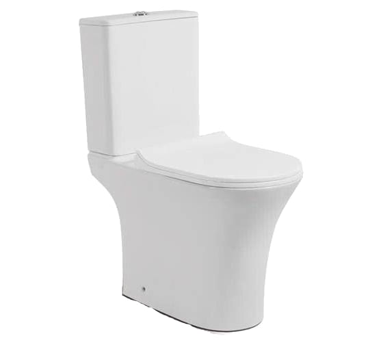 Изображение товара Напольный унитаз-компакт Cerutti SPA BERNINA с бачком, 665х345х770, безободковый 7193