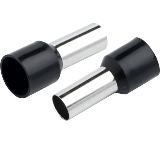 Изображение товара Наконечник-гильза General Lighting Systems НГИ1 GNGI-E-6-12-50 Черный, 50 штук 476255