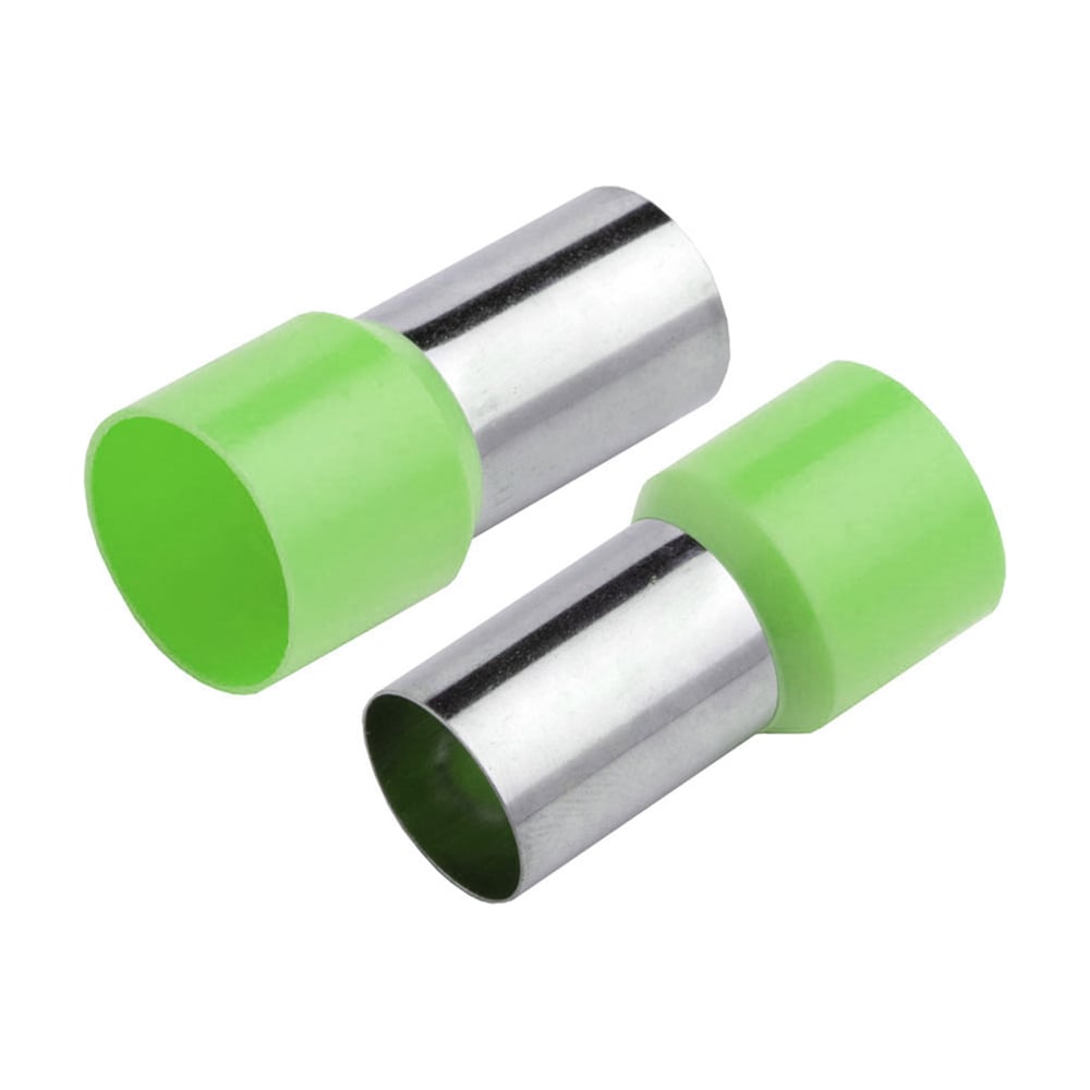 Изображение товара Наконечник-гильза GNGI-E-6-18-50 для проводов 6 мм², 50 шт, зеленый