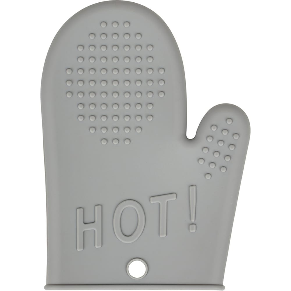 Термостойкая силиконовая рукавица MARMITON рукавица силиконовая для горячего доляна новогодние котики 29 5×18×1 см