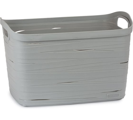Изображение товара Корзина Архимед Ribbon L 380x290x240мм серая 221187