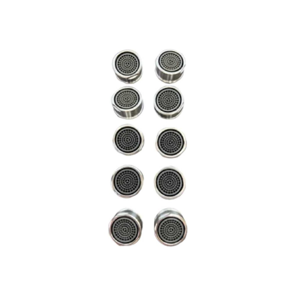 Изображение товара Металлический аэратор GRIALE 24 мм комплект из 10 штук для водопроводных систем