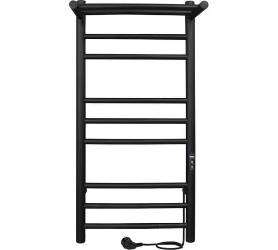 Изображение товара Электрический полотенцесушитель INDIGO Line Trinity с/п (electro) 70/30 (таймер, скр.монтаж, унив.подкл.R/L, черный муар) LСLTE70-30PBRRt