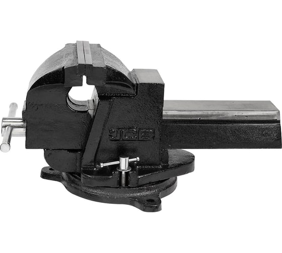 Изображение товара Тиски стальные поворотные с наковальней JCB 8", 200мм JCB-6540308(58992)