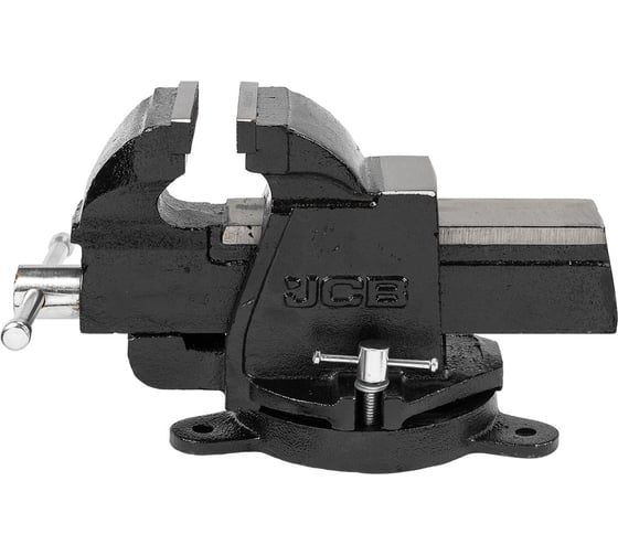 Изображение товара Тиски стальные поворотные с наковальней JCB 4"-100мм JCB-6540304(58989)