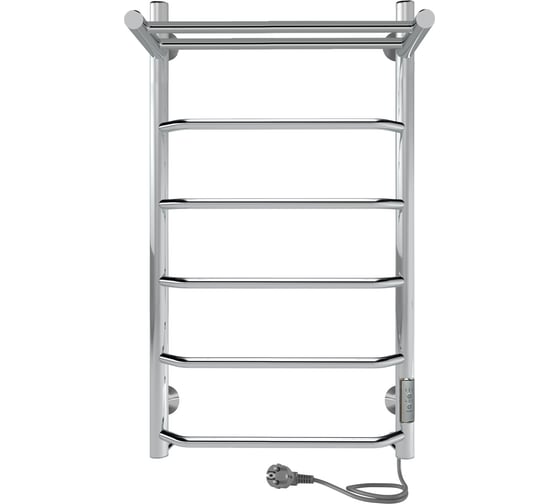 Изображение товара Электрический полотенцесушитель INDIGO Roof Lux с/п (electro) 80/40 (таймер, скр.монтаж, унив.подкл.R/L, полиров.) LCRLE80-40PRt