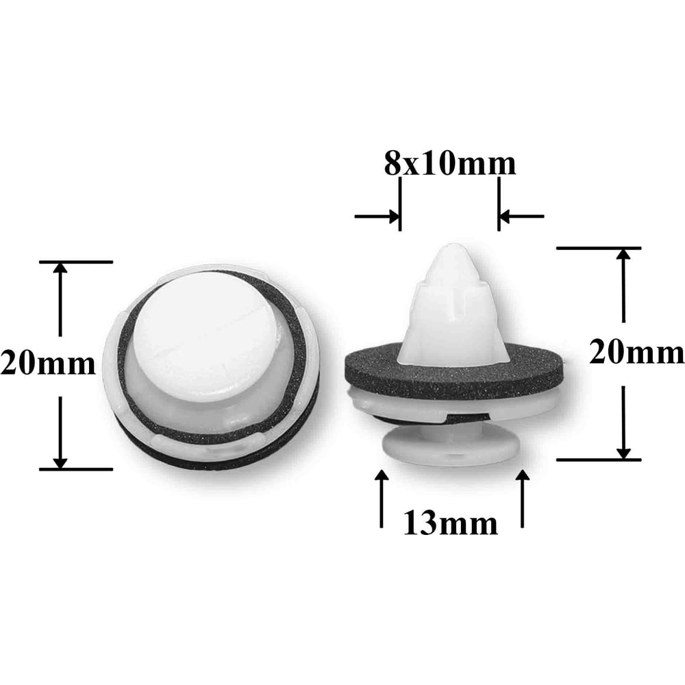 Изображение товара Автокрепеж для Acura и Honda, 10 шт, КрепАвто 91513SJK003