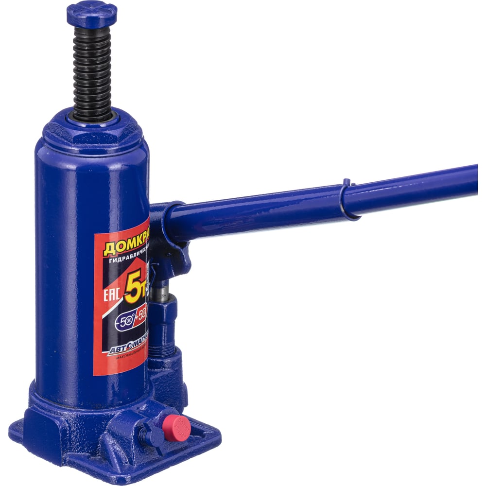 Изображение товара Домкрат АВТОМАГНАТ 8 т бутыльочный профессиональный AM-13-К-007