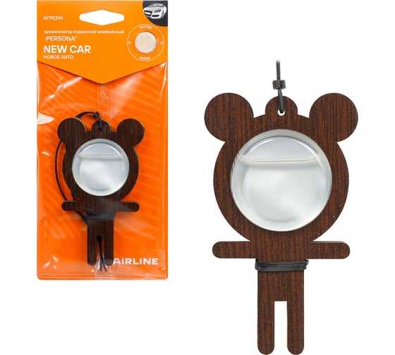 Изображение товара Ароматизатор подвесной мембранный Airline "Persona" Новое авто AFPE294