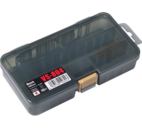 Изображение товара MEIHO Коробка рыболов. Versus VS-804 Black 161x91x31 VS-804-B