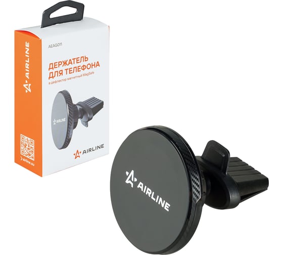Изображение товара Автомобильный держатель для телефона в дефлектор Airline магнитный MagSafe AEAG011