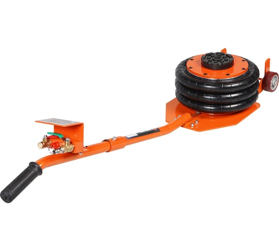 Изображение товара Пневматический подкатной домкрат Airline 3 т, 3 секции, длинная ручка (MIN - 150 мм, MAX - 400 мм) ABJF04