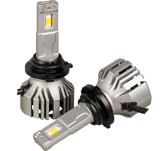 Изображение товара Светодиодная лампа HB3/HB4 PRO, 50Вт, 9200Лм, 3000К, 12/24В, комплект 2 шт Airline AEAR206