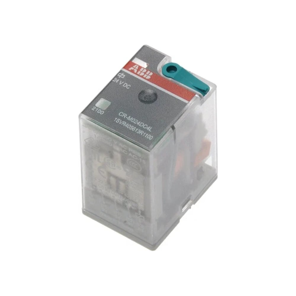 Изображение товара Реле ABB CR-M024DC4L 24В DC 4ПК со светодиодом, 10 шт