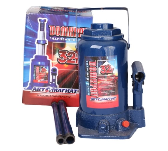 Изображение товара Домкрат АВТОМАГНАТ 32 т, с предохранительным клапаном AM-13-K-013